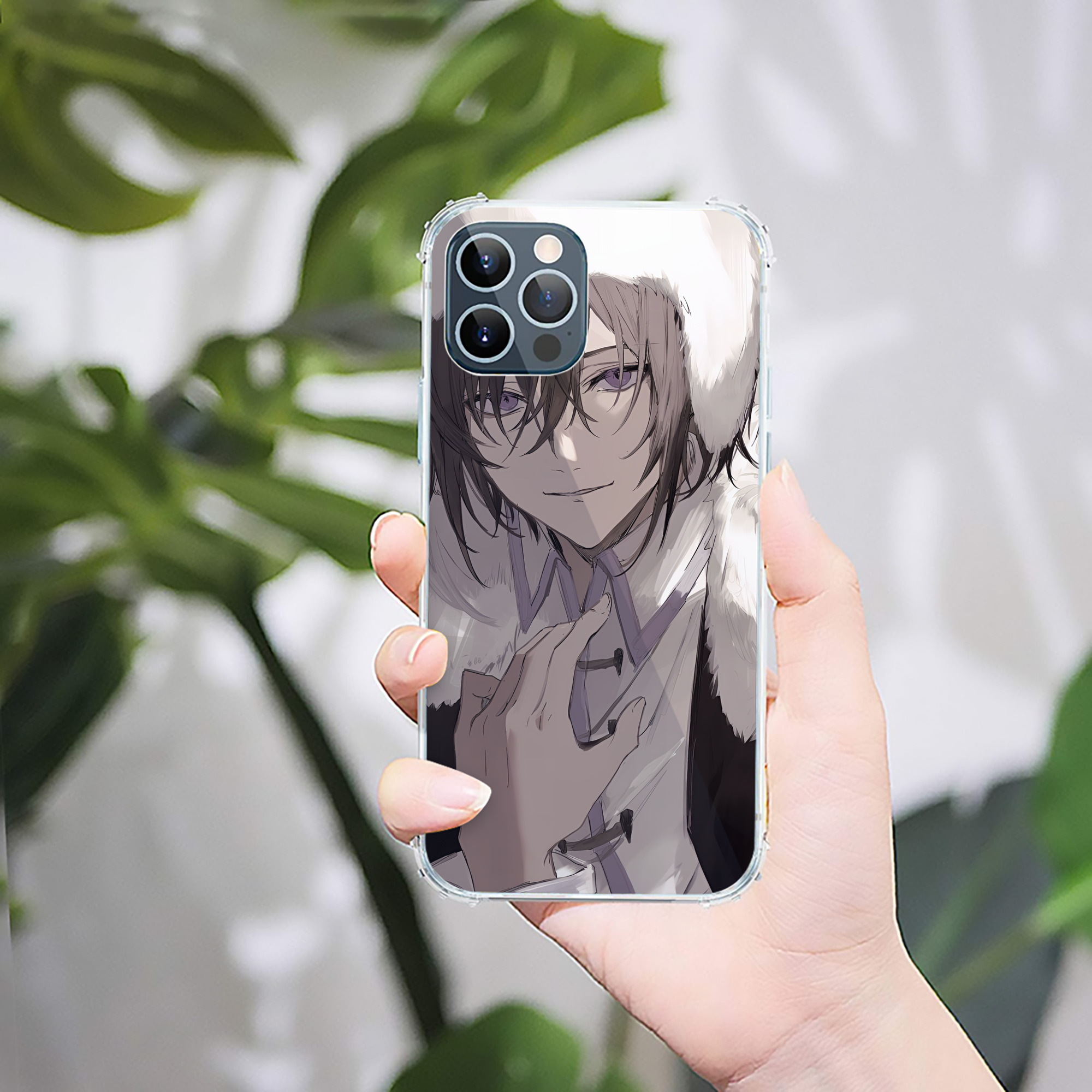 （画像用） 文豪ストレイドッグス Bungo Stray Dogs 【iPhone 12シリーズ対応】透明スマホケース（クリアソフトケース）